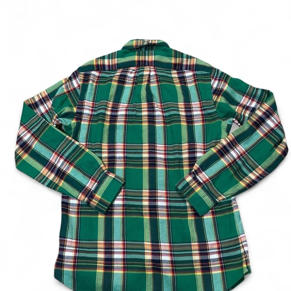 Polo Ralph Lauren NWT Men’s Performance‎ Plaid Flannel Long Sleeve Shirt Small
